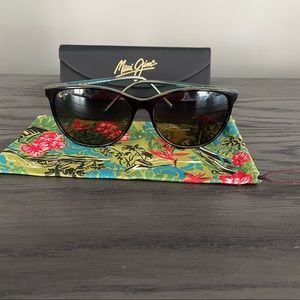 Maui Jim turquoise sunglasses